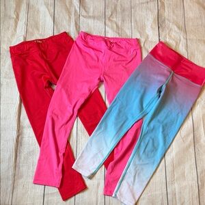 Girls size 8-9 (youth) leggings lot